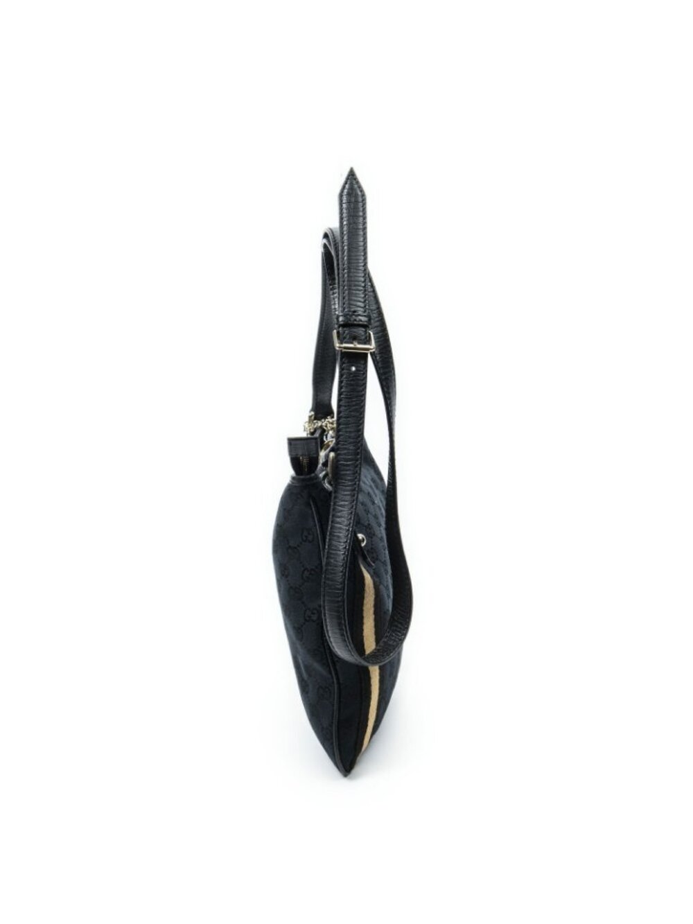 Gucci Web Jolique Crossbody Black GG Canvas - Picture 3 of 10